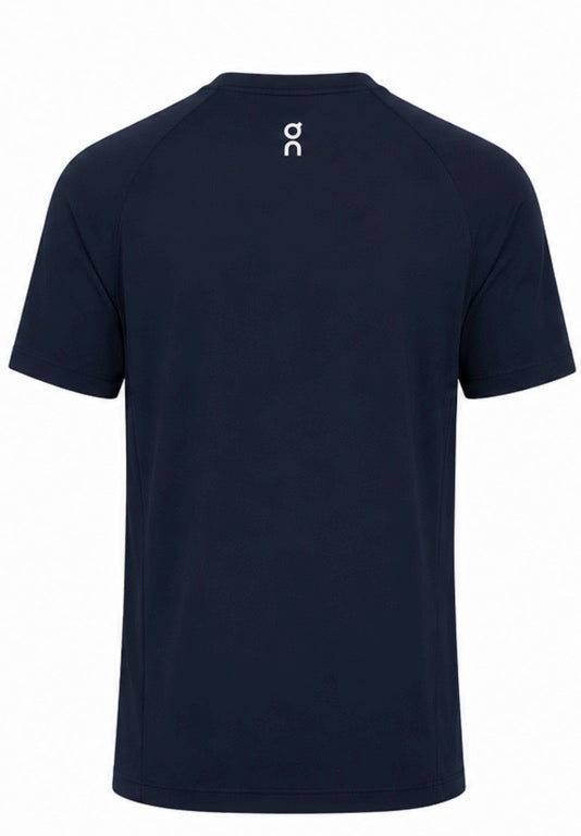 T-shirt on