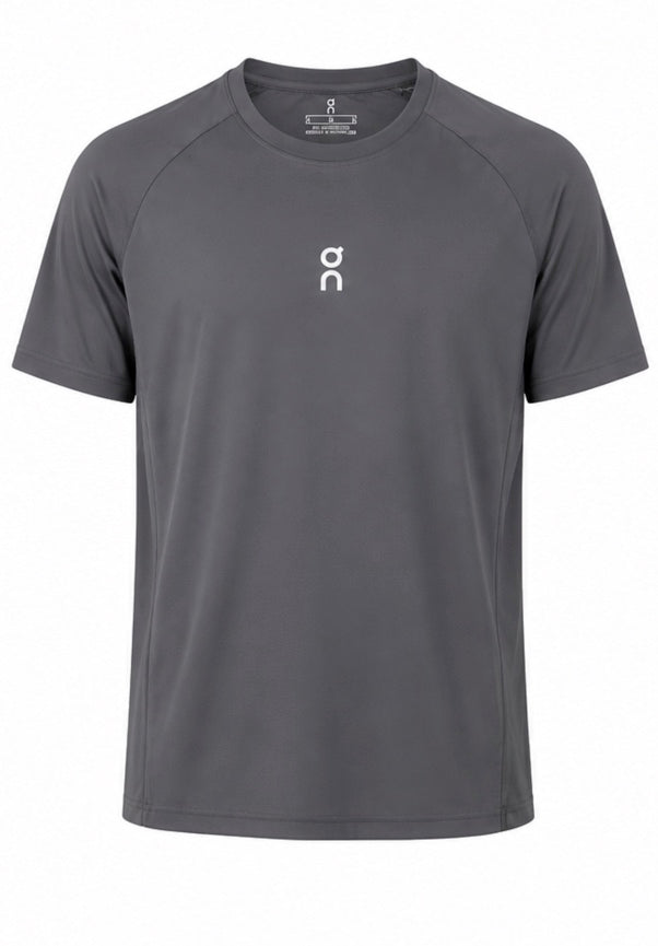 T-shirt on