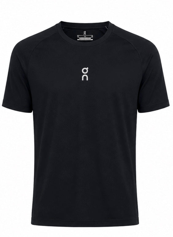 T-shirt on