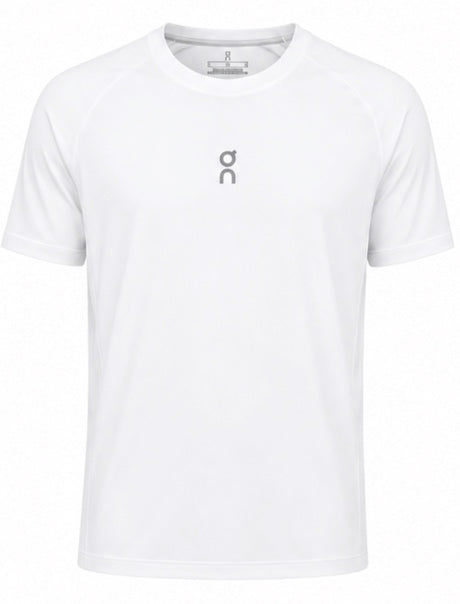 T-shirt on