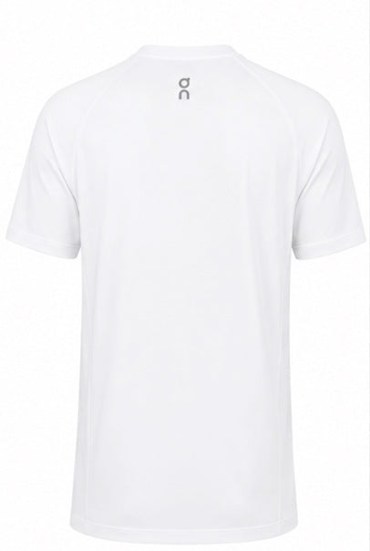 T-shirt on